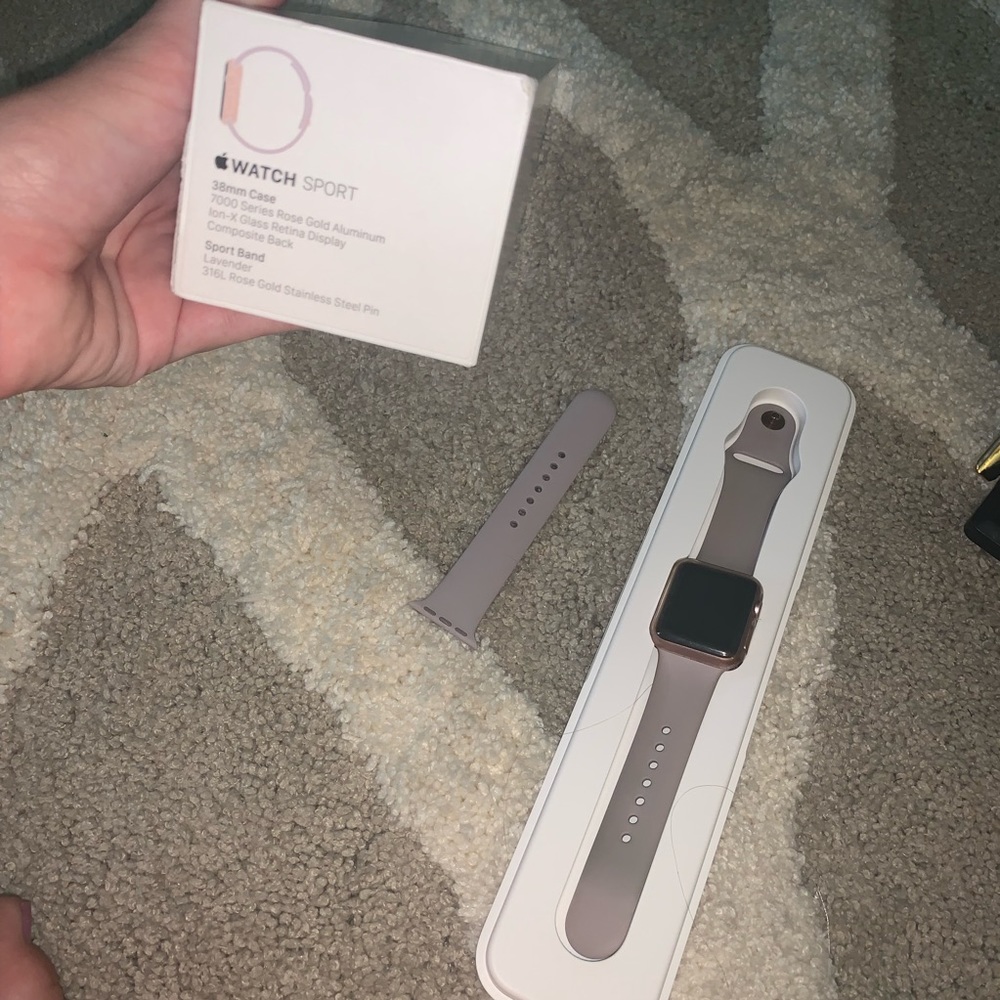 Generation 1 rose gold Apple Watch! 38mm